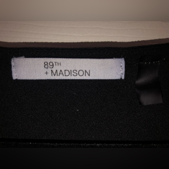 89th Madison | Black Full Sleeve Blouse: Size 1X - Picture 10 of 12